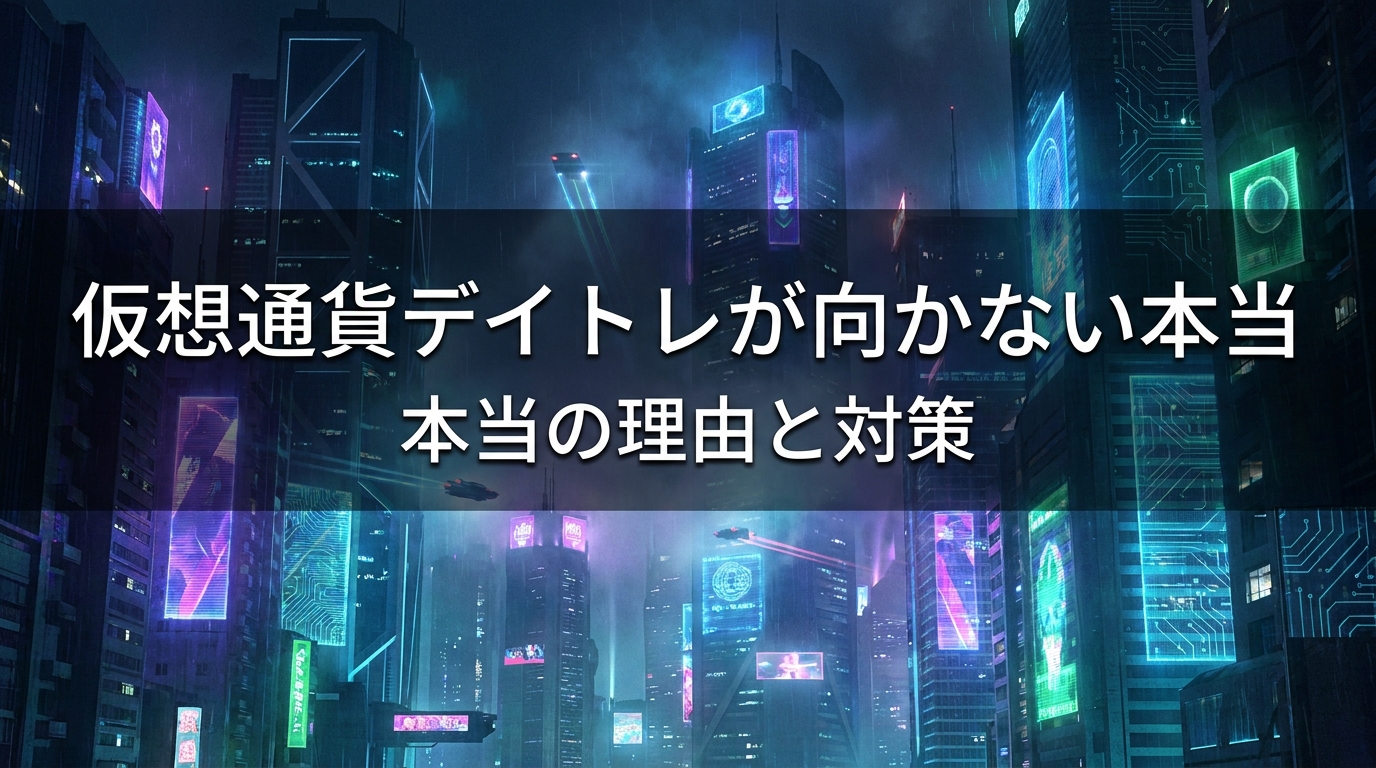 仮想通貨デイトレが向かない本当の理由と自動売買の限界とは？