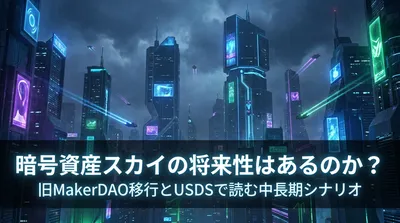 暗号資産スカイの将来性はあるのか？旧MakerDAO移行とUSDSで読む中長期シナリオ
