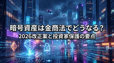 暗号資産は金商法でどうなる？2026改正案と投資家保護の要点