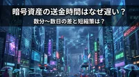 暗号資産の送金時間はなぜ遅い？数分〜数日の差と短縮策は？