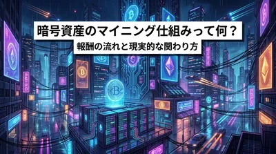 暗号資産のマイニング仕組みって何？報酬の流れと現実的な関わり方