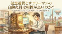 仮想通貨とサラリーマンの自動売買は相性が良いのか?時間がない会社員でも始められる理由を解説