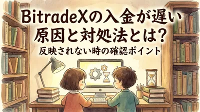 BitradeXの入金が遅い原因と対処法とは？反映されない時の確認ポイント