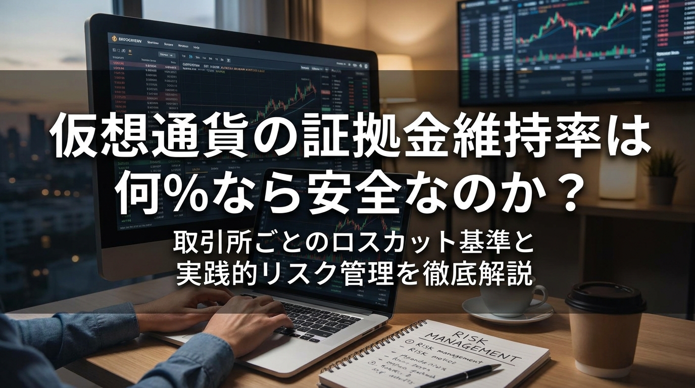 仮想通貨の証拠金維持率は何%なら安全なのか?取引所ごとのロスカット基準と実践的リスク管理を徹底解説