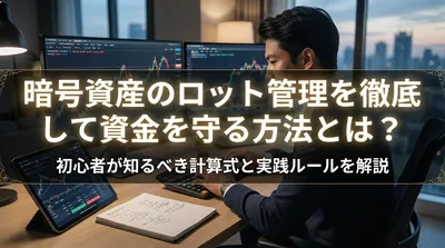 暗号資産のロット管理を徹底して資金を守る方法とは？初心者が知るべき計算式と実践ルールを解説