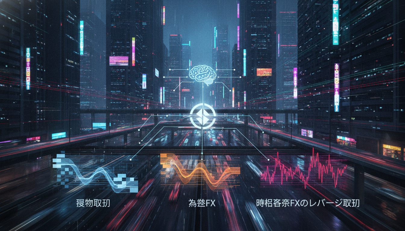 暗号資産FX・為替FX・現物取引で「何が違うのか」