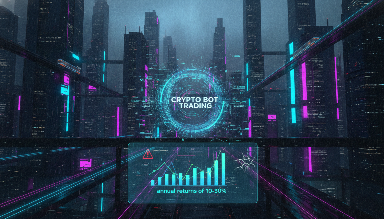 仮想通貨のボットトレード利回りは「年利10〜30%狙い」が現実的になりやすいです