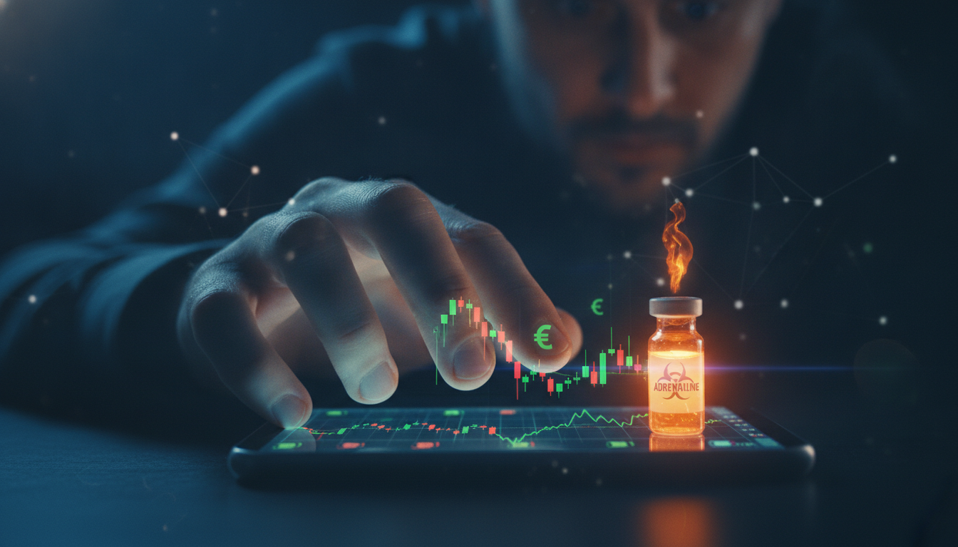 仮想通貨トレードでアドレナリンが分泌される理由
